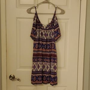 Cold shoulder dress